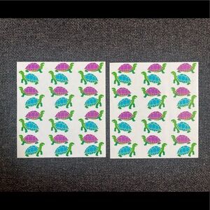 •Turtle Stickers 2 Full Sheets•
